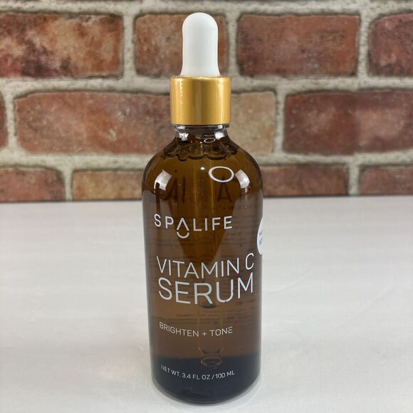 Spa Life Vitamin C Serum Brighten Tone Glowup Luminous 3.4 fl oz Made In‎ Korea - Picture 6 of 11